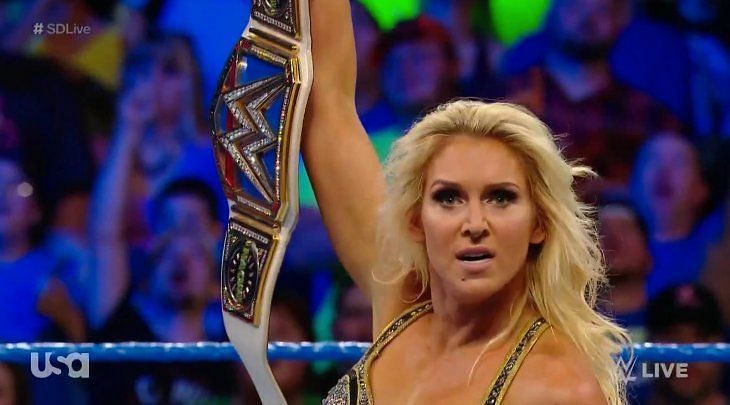Chalotte walks into Survivor Series as The SmackDown Women's Champion